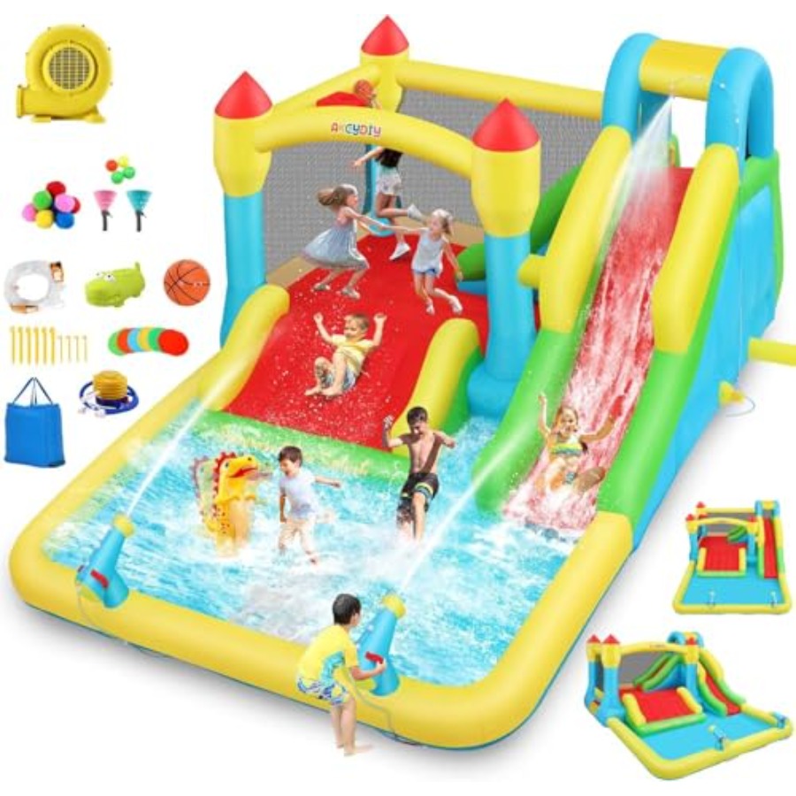 Kids Outdoor Climbing - Structure gonflable aquatique intérieure/extérieure pour enfants