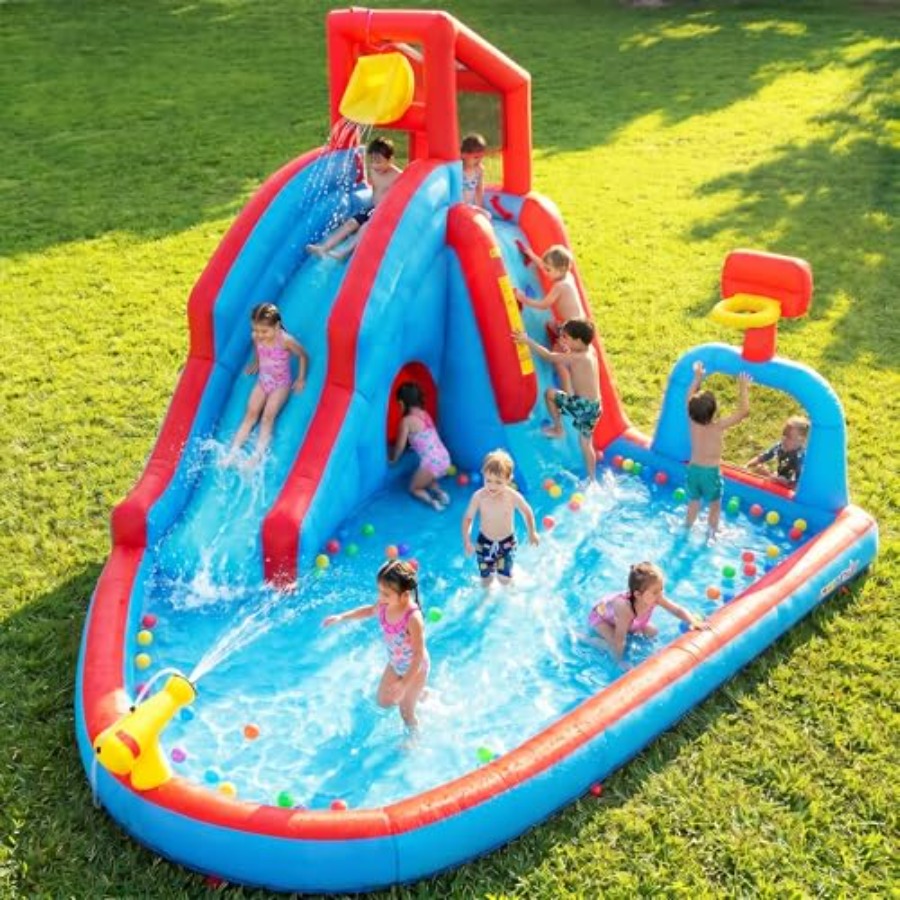 Kids Outdoor Climbing - Parc aquatique gonflable pour enfants avec