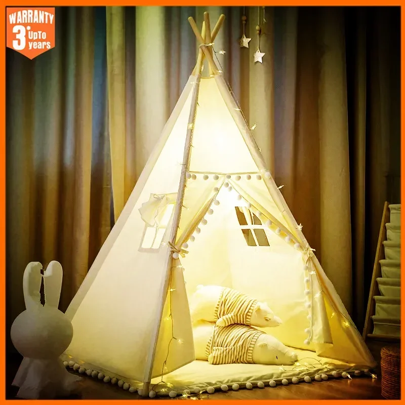 Kids Outdoor Play Yard - Tipi portable pour enfants, tente pour