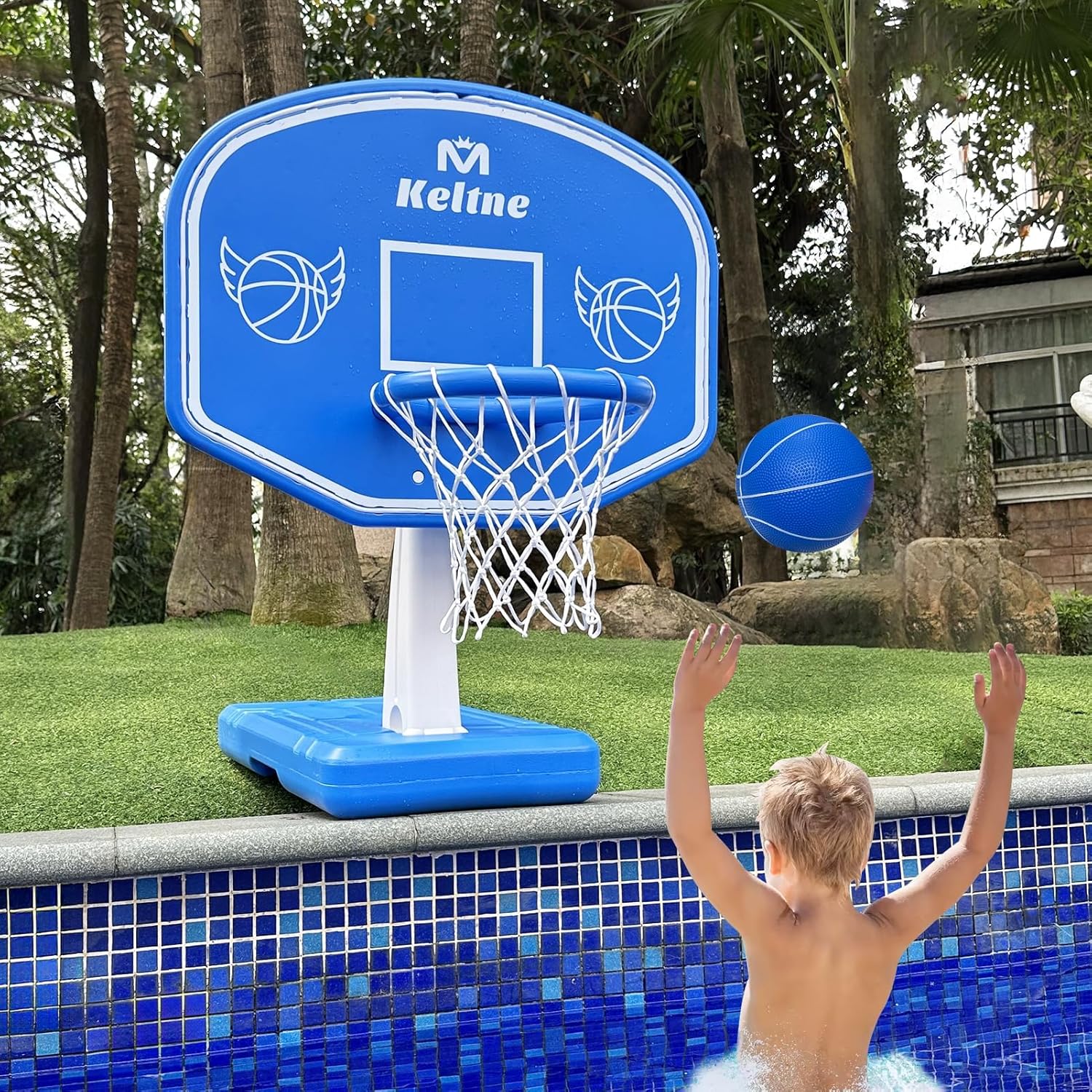 Kids Outdoor Basketball - Grand panier de basket pour piscine