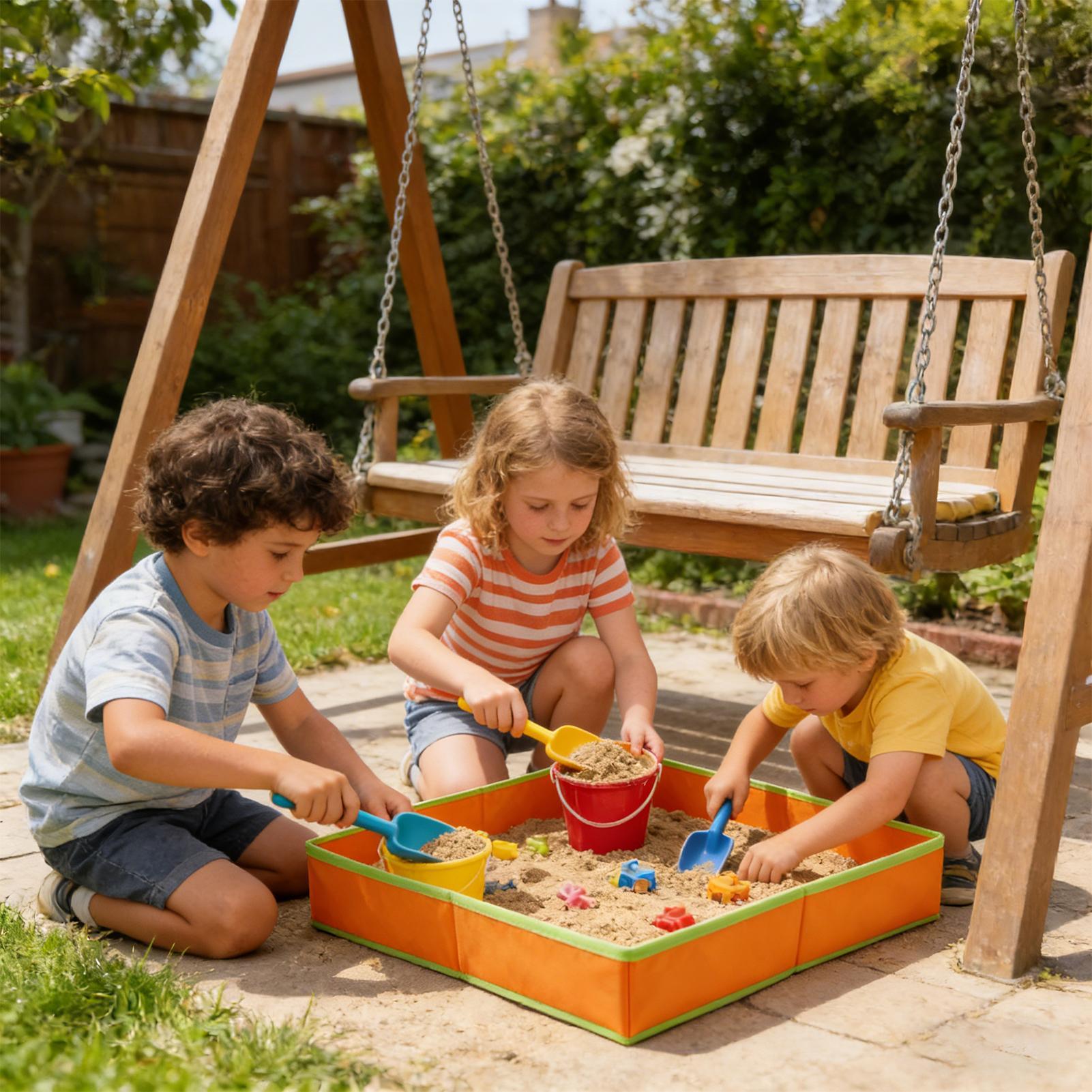 Kids Outdoor Bench - Table à sable 1 pièce pour