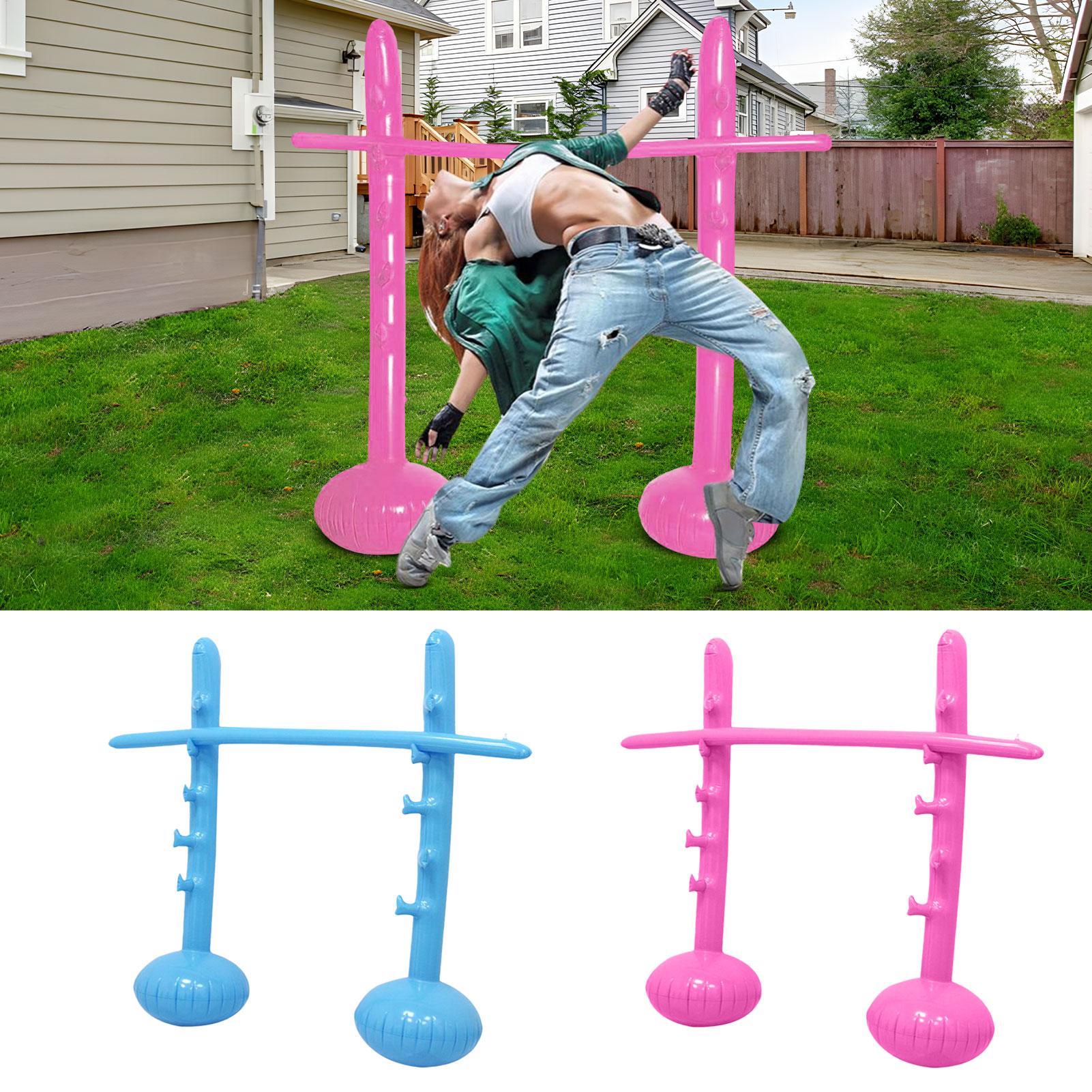 Kids Outdoor Play Area - Jeu de Limbo Gonflable, Jeux de