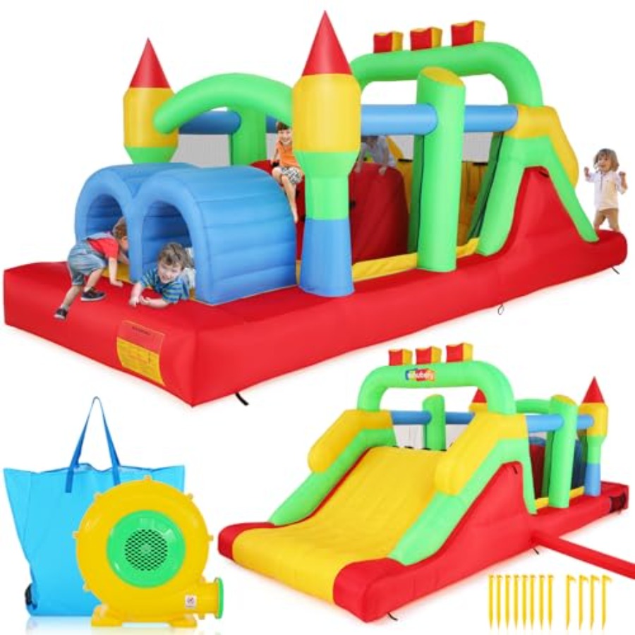 Kids Outdoor Bounce House - Structure gonflable d'extérieur pour enfants de