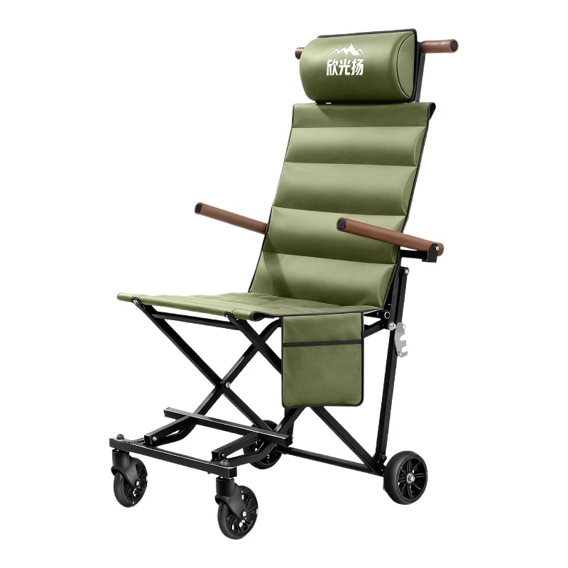 Kids Outdoor Lawn Chair - Chaise de marche pliable portable, scooter