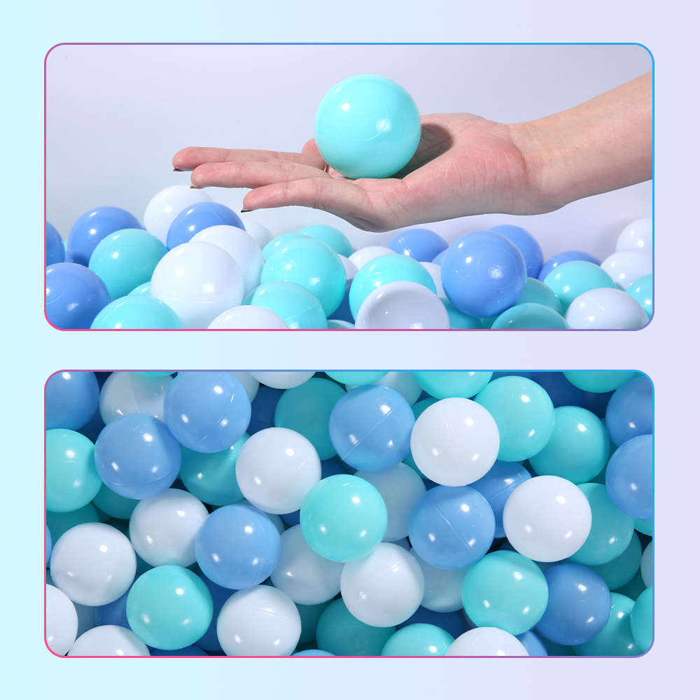 Outdoor Kids In An Indoor World - 100 pièces couleurs boules en plastique