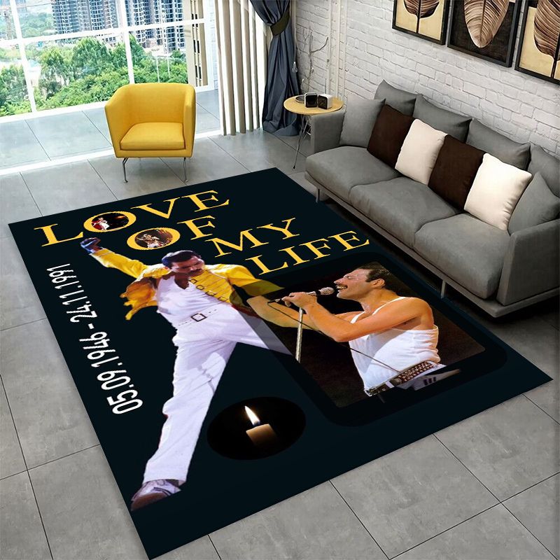 Q Kids Outdoor - Tapis antidérapant rétro Q-Queen Band pour