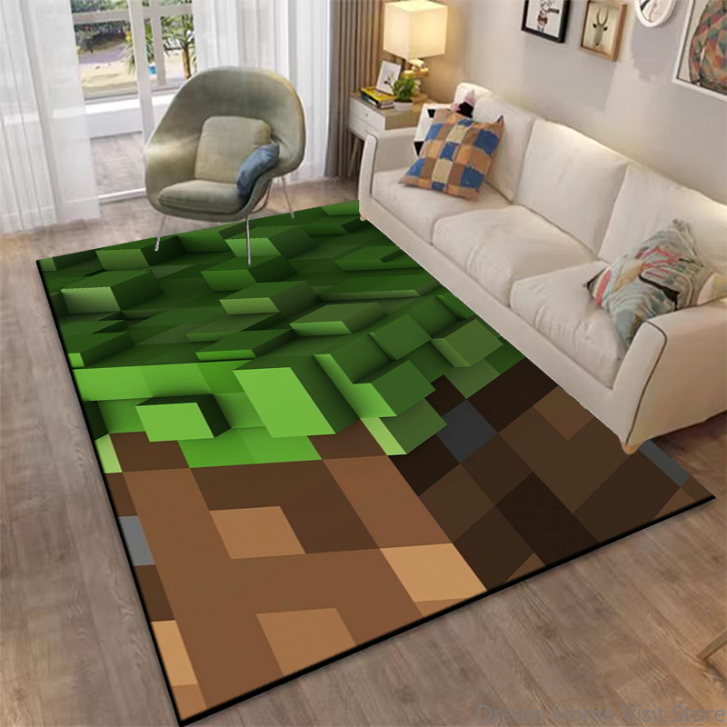 Kids Outdoor Play Area - Tapis 3D abstrait à effet miroir