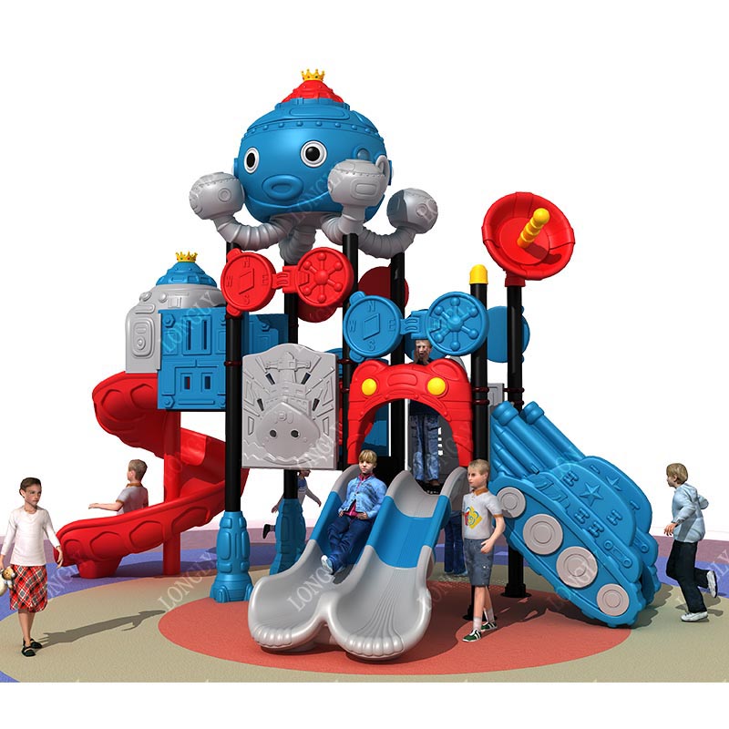 Kids Outdoor Park - Toboggan en plastique pour enfants fabriqué