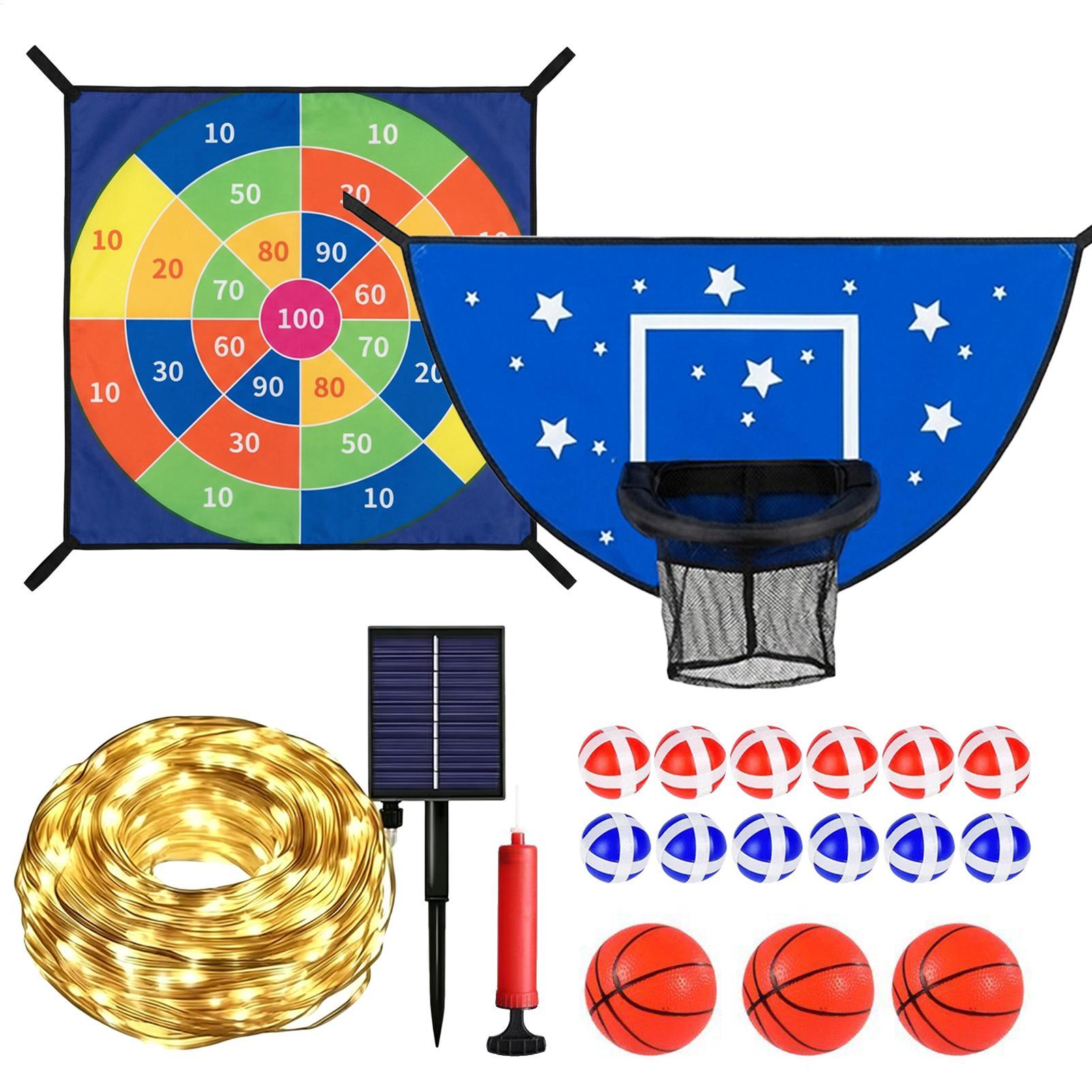 Kids Outdoor Basketball - But de basket-ball pour trampoline avec