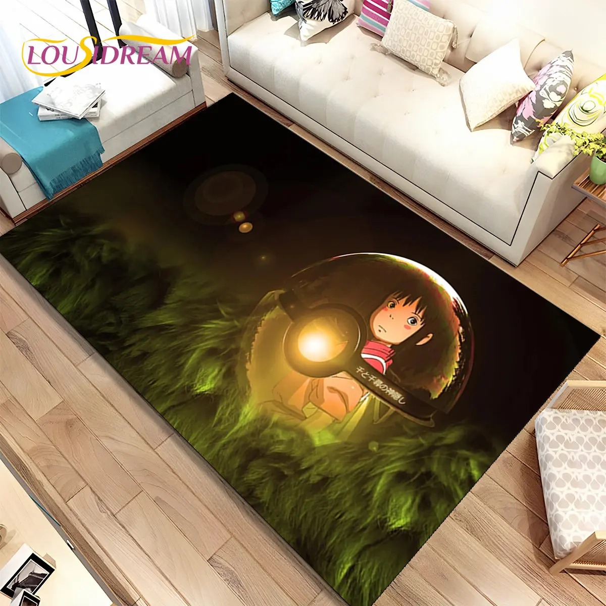 Kids Outdoor Play Area - Tapis de sol 3D Spirited Away,