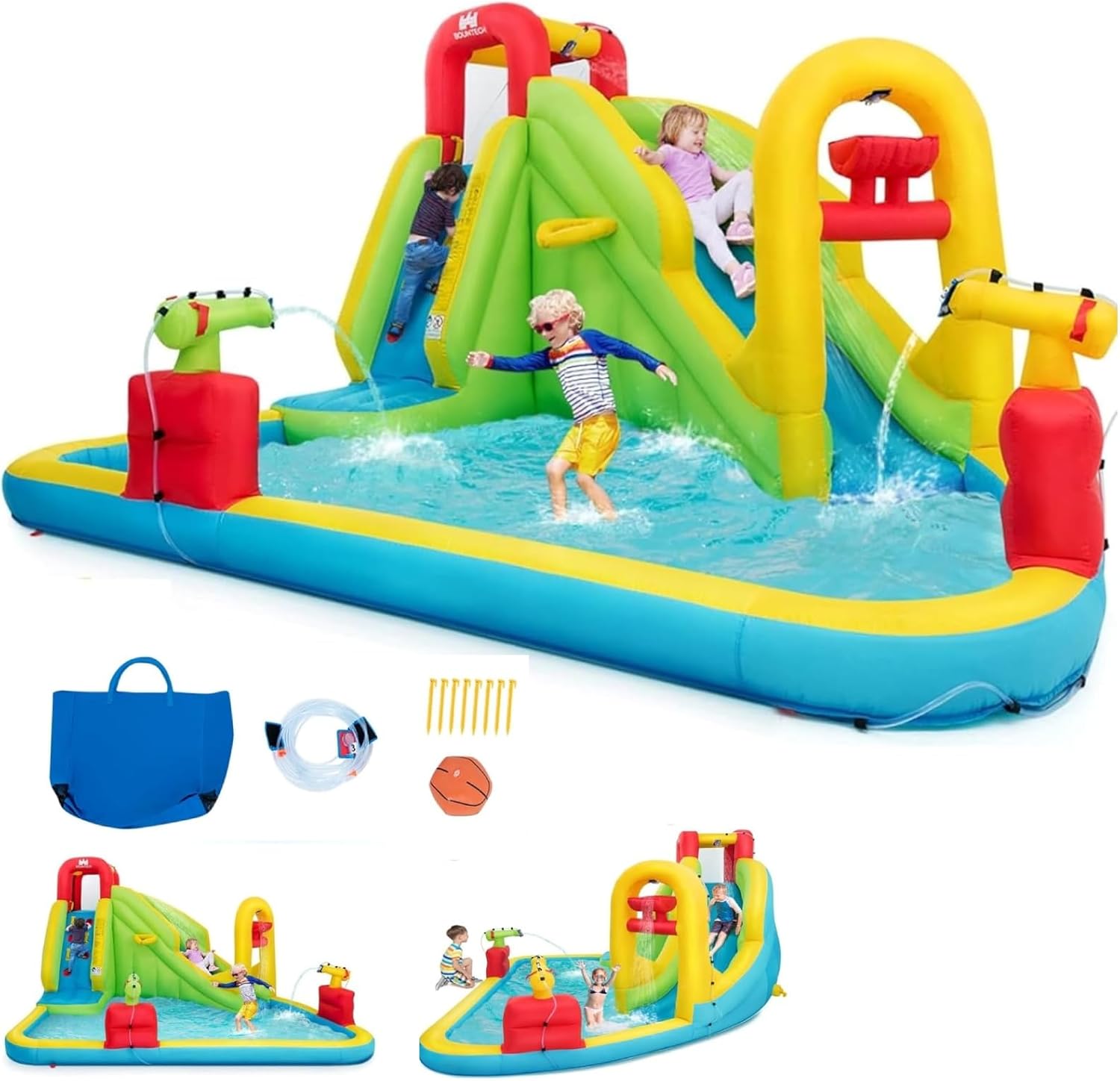Kids Outdoor Climbing - Parc aquatique gonflable géant pour enfants