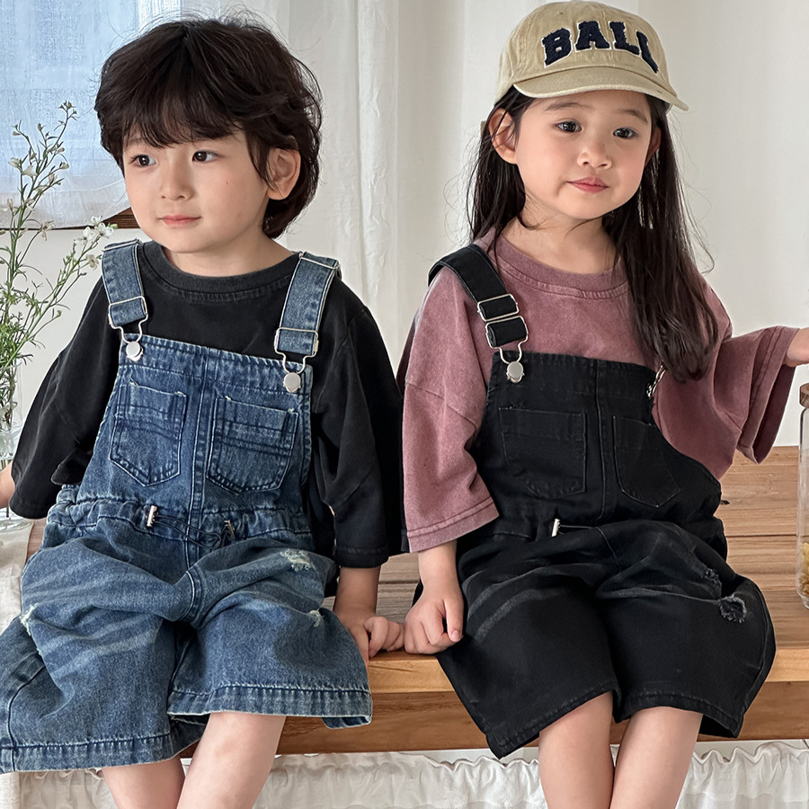 Kids Outdoor Jumpsuit - Salopette en jean unisexe pour enfants,