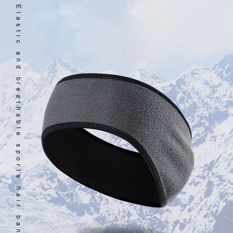 Kids Outdoor Yoga - Bandeau cache-oreilles en polaire pour l'hiver,