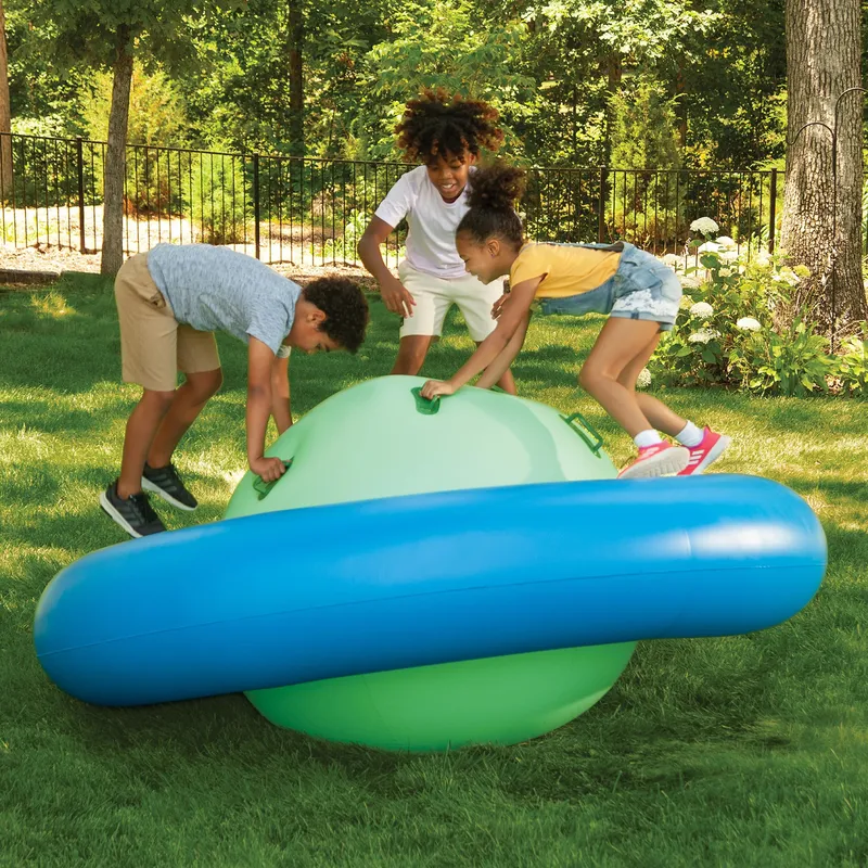 Kids Outdoor Lawn Chair - Grand Fauteuil à Bascule Gonflable pour