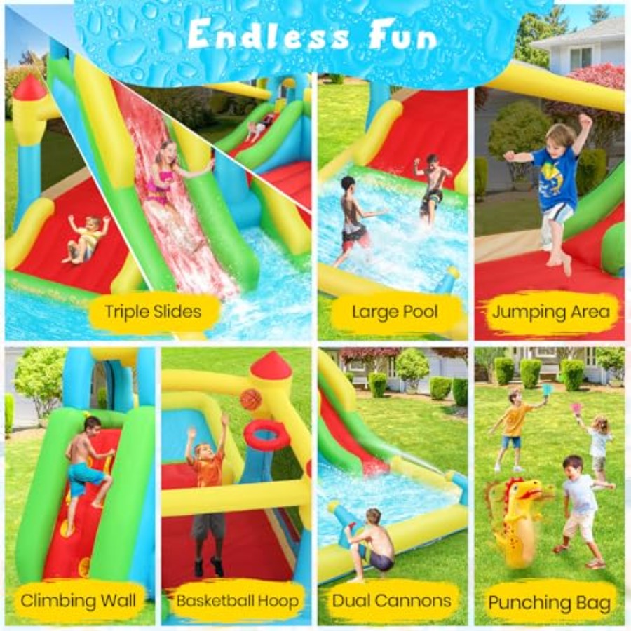 Structure gonflable aquatique  - Kids Outdoor Climbing avis et prix