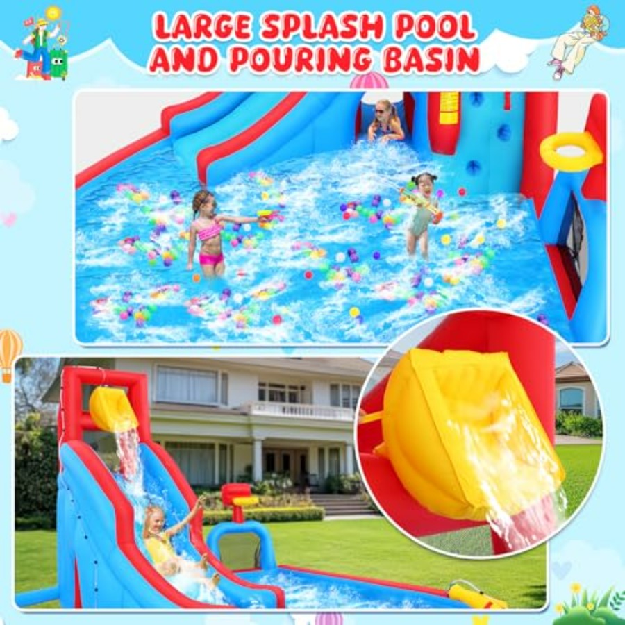 Parc aquatique gonflable pour  - Kids Outdoor Climbing avis et prix