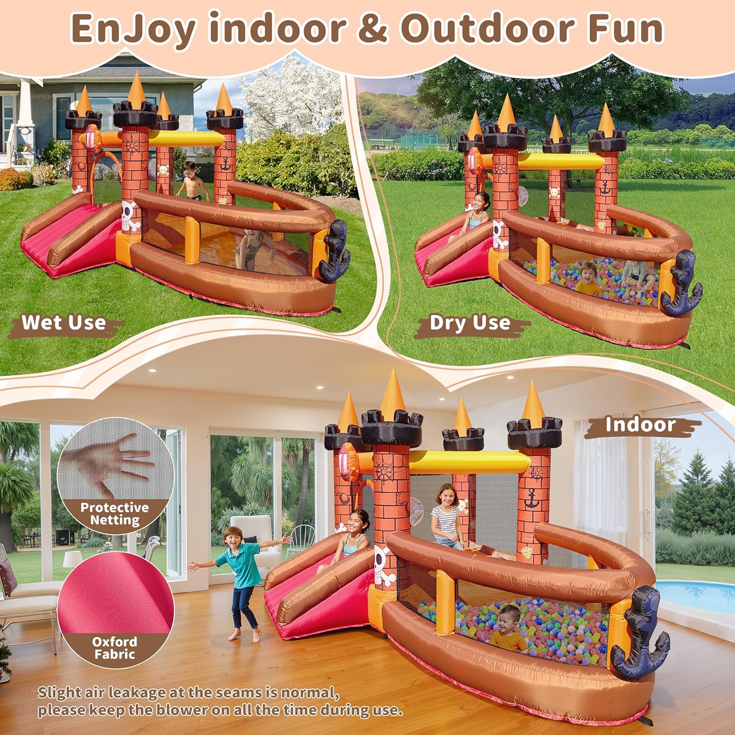 Château gonflable pour enfants - Kids Outdoor Bounce House avis et prix