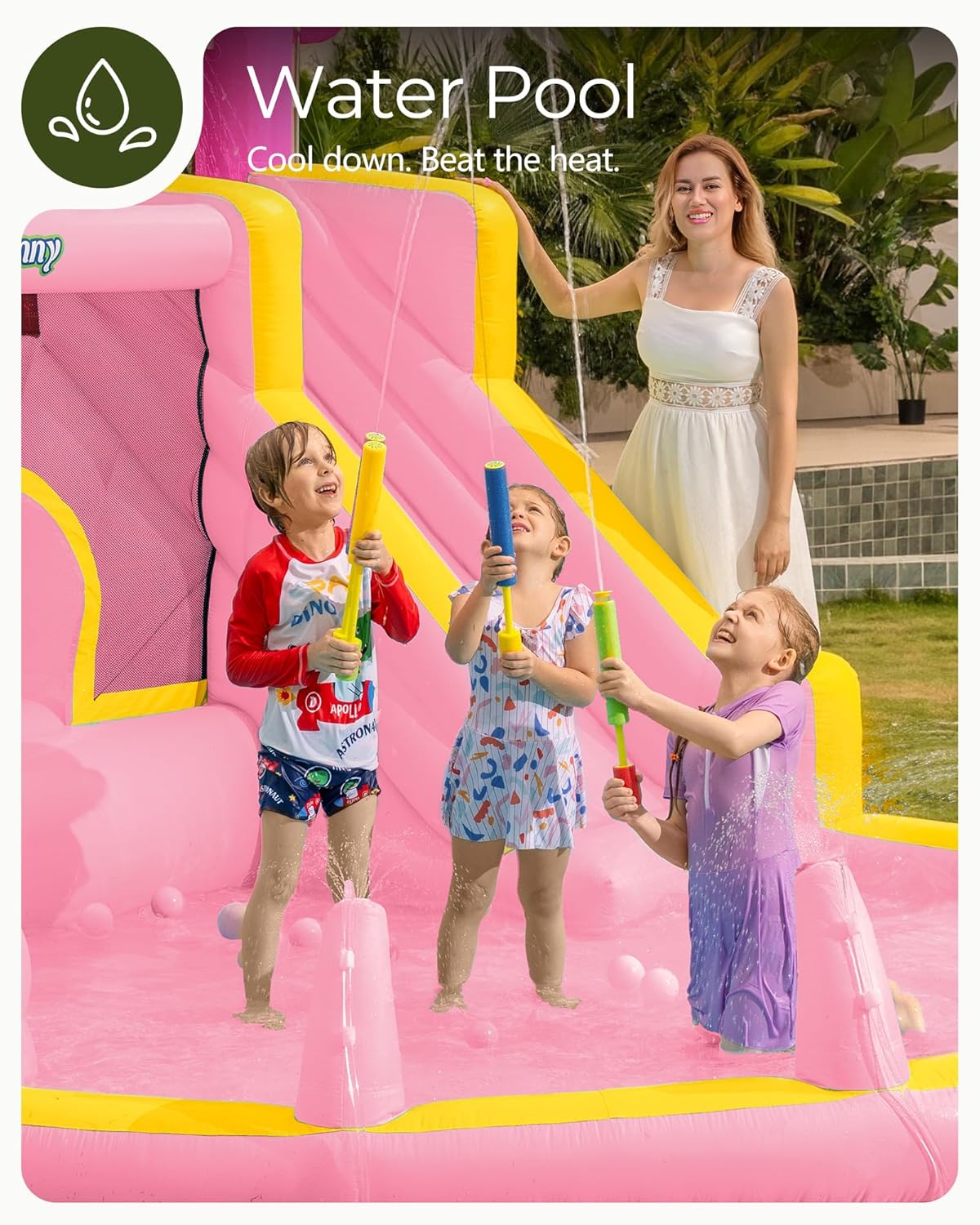 Toboggan aquatique gonflable r - Kids Outdoor Bounce House avis et prix