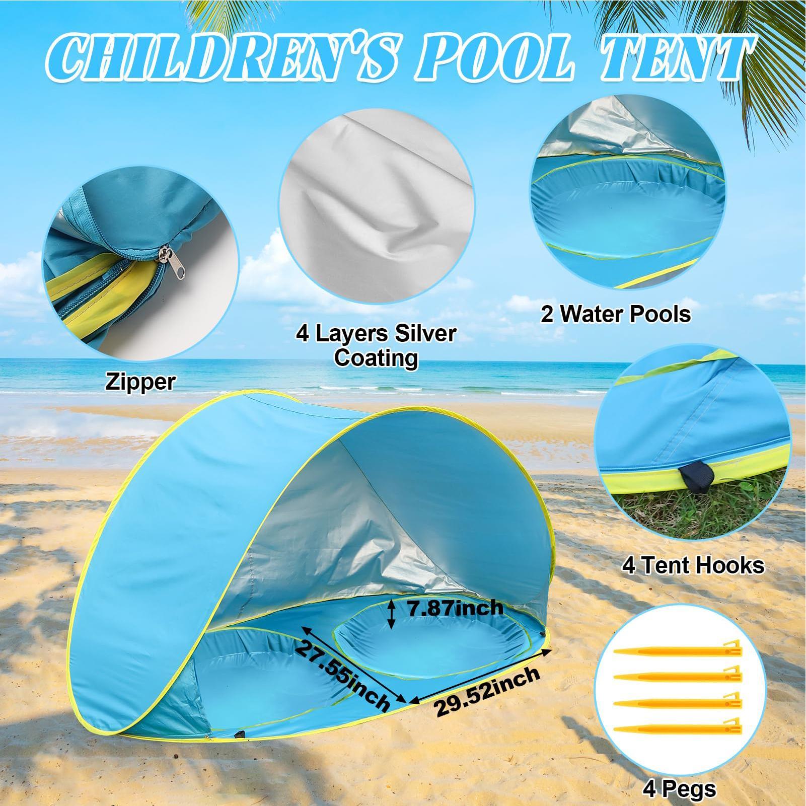 Tente de plage pour enfants av - Kids Outdoor Daybed avis et prix