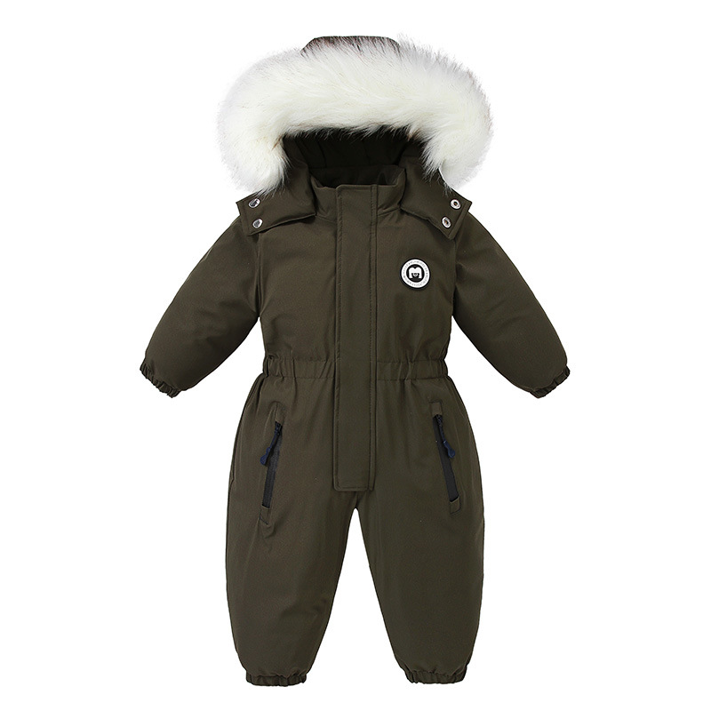 Combinaison d'hiver épaisse et - Kids Outdoor Jumpsuit avis et prix