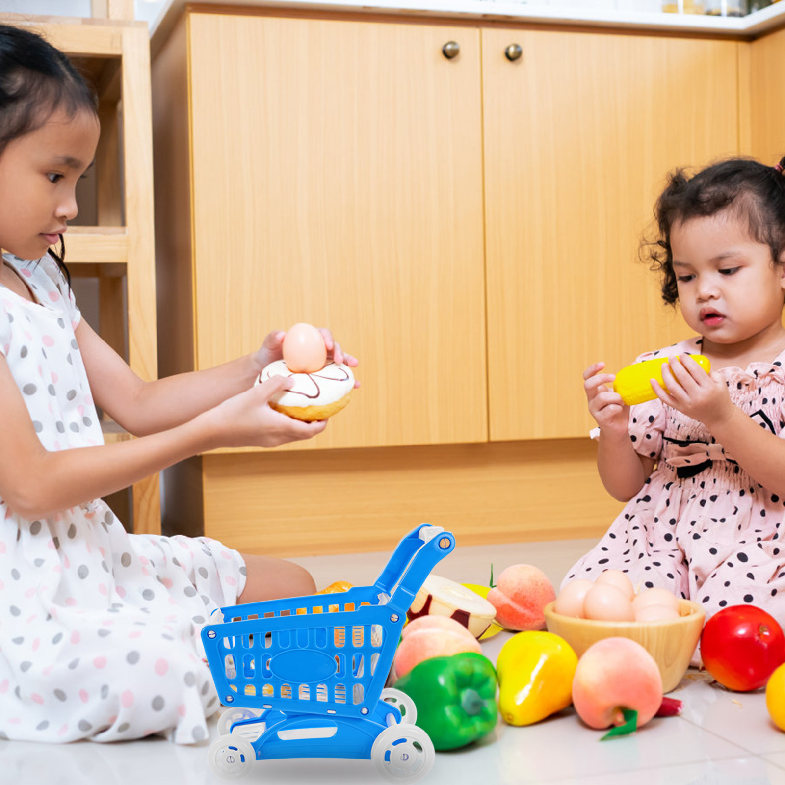 Mini panier de courses de supe - Kids Indoor Outdoor Cart avis et prix