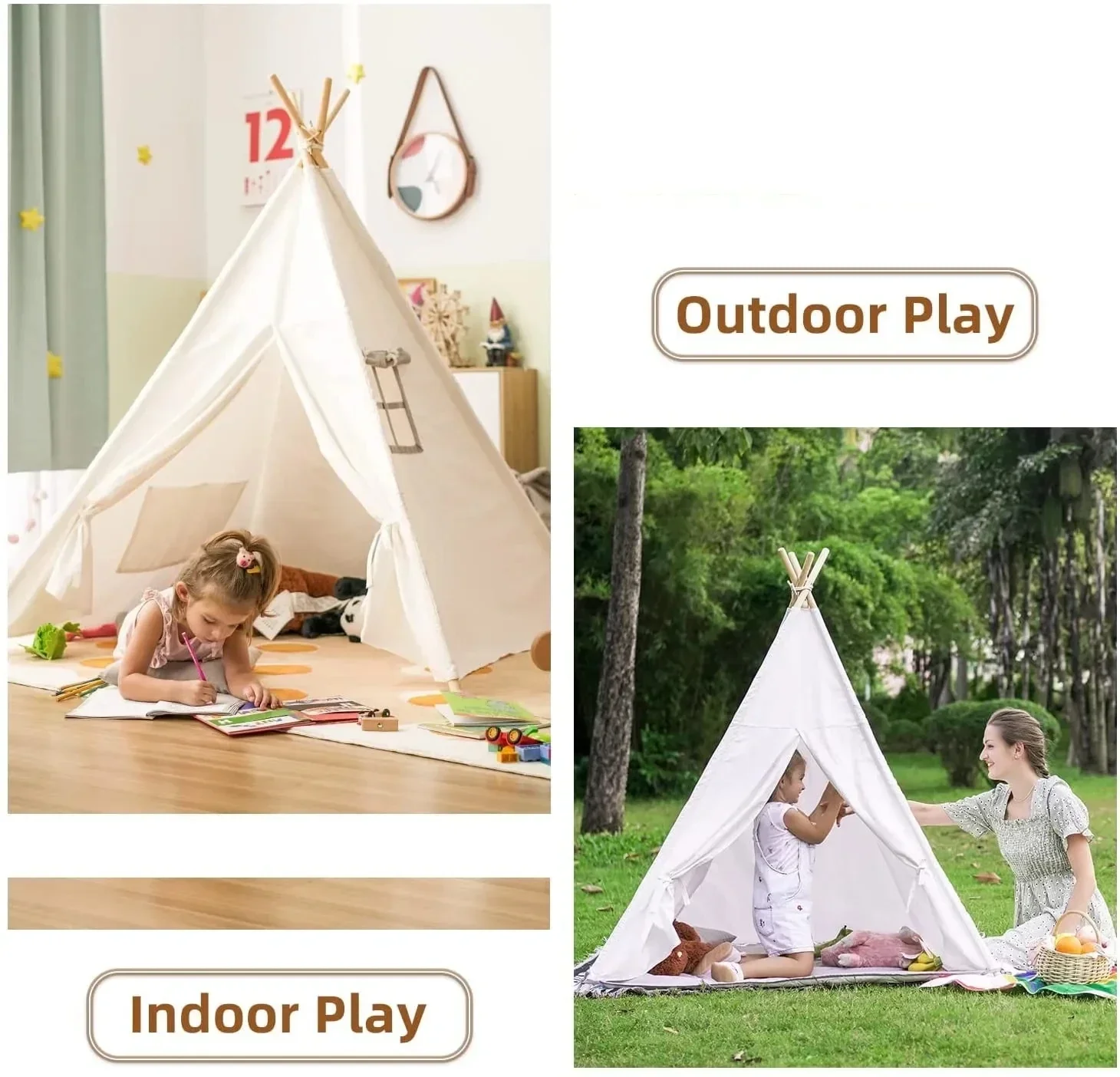 Tipi portable pour enfants, te - Kids Outdoor Play Yard avis et prix