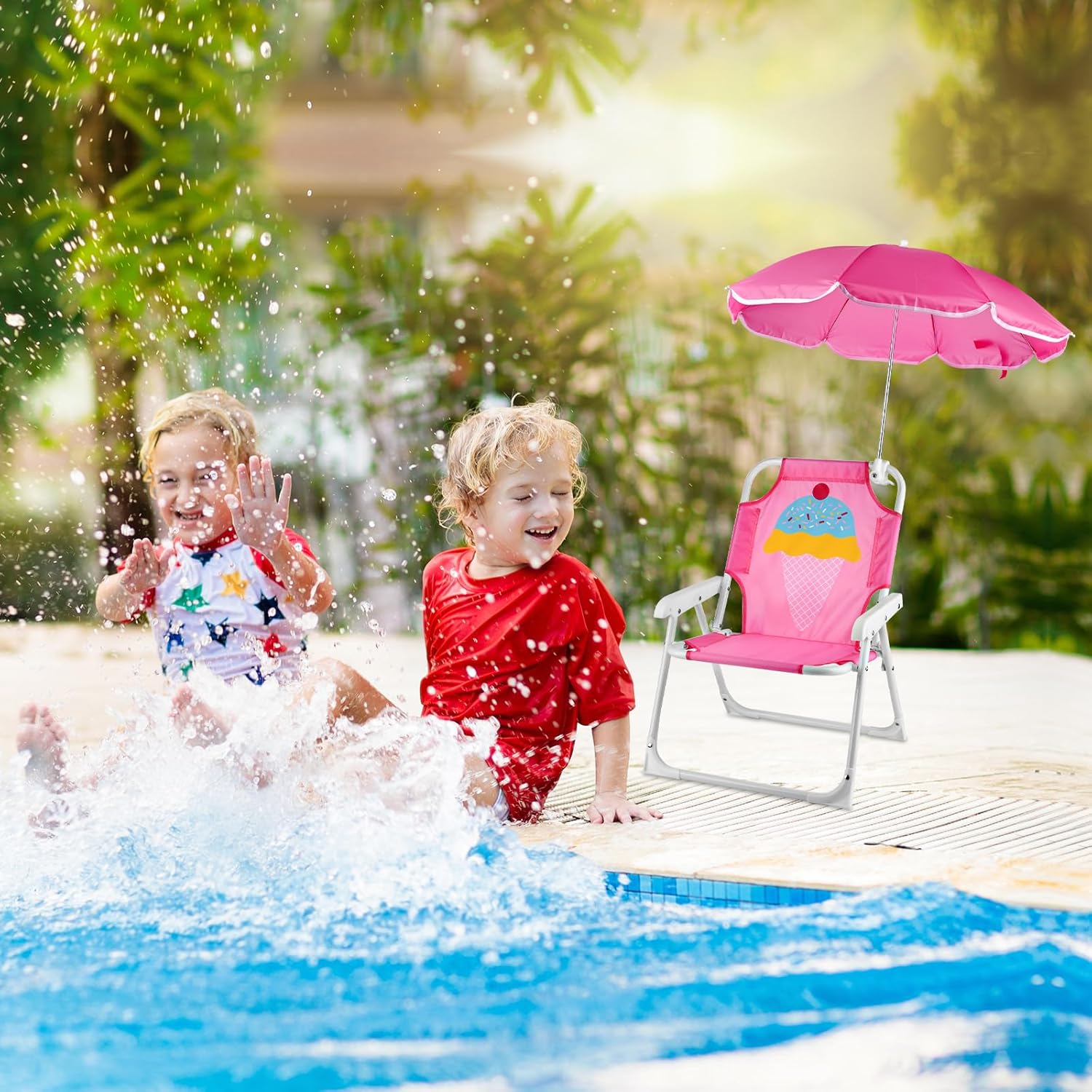 1 ensemble de chaise de plage  - Kids Outdoor Lawn Chair avis et prix