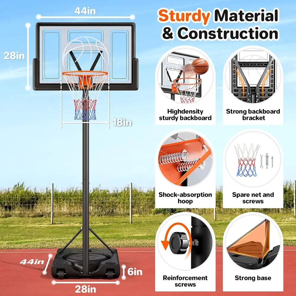 Système de panier de basket-ba - Kids Outdoor Basketball avis et prix