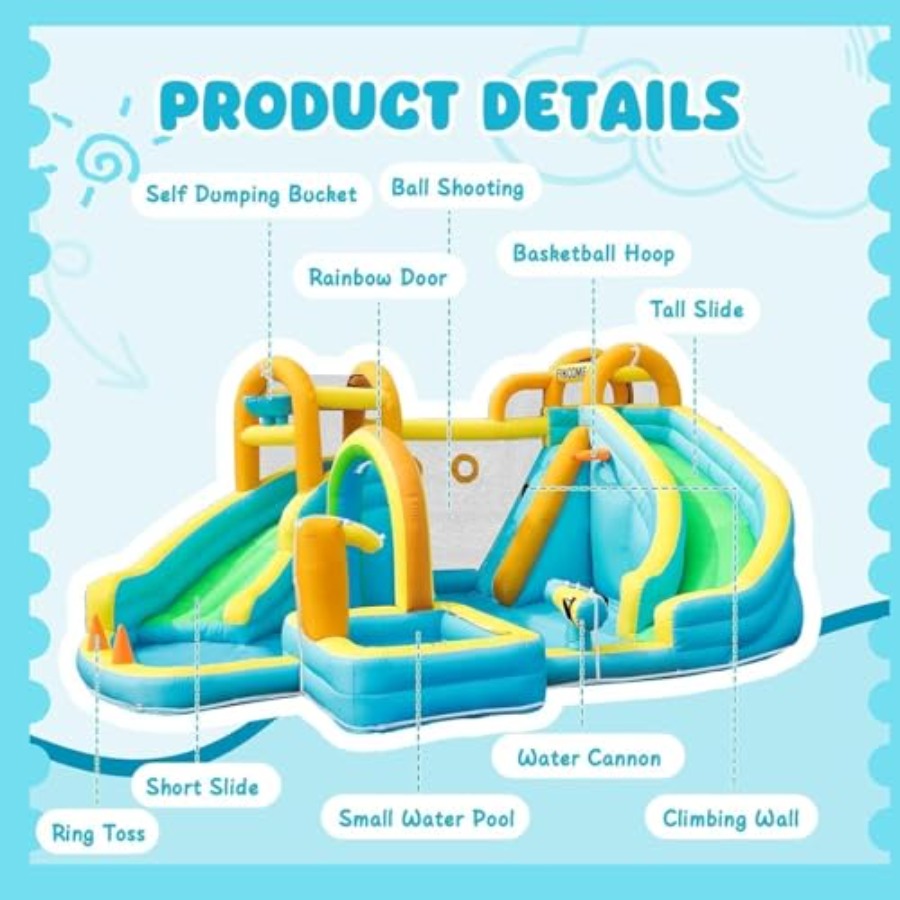 Parc aquatique gonflable extér - Kids Outdoor Park avis et prix