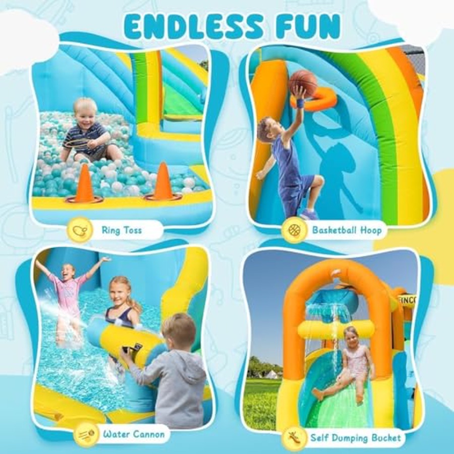 Parc aquatique gonflable extér - Kids Outdoor Park avis et prix