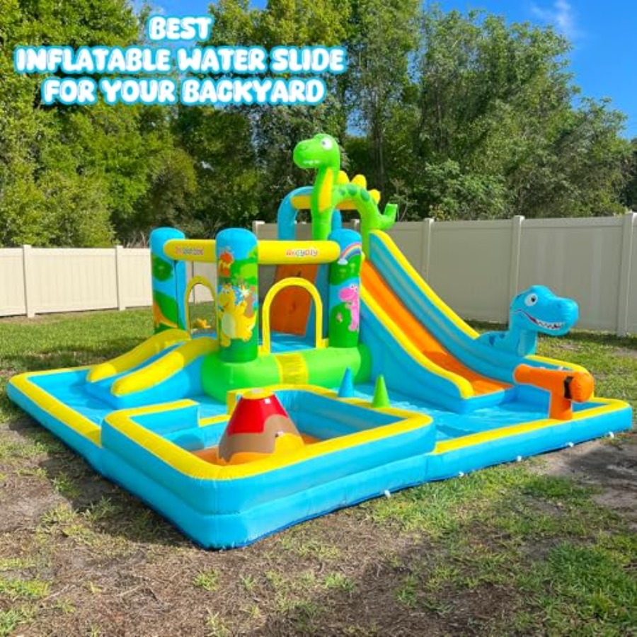 Toboggan aquatique gonflable d - Kids Outdoor Bounce House avis et prix