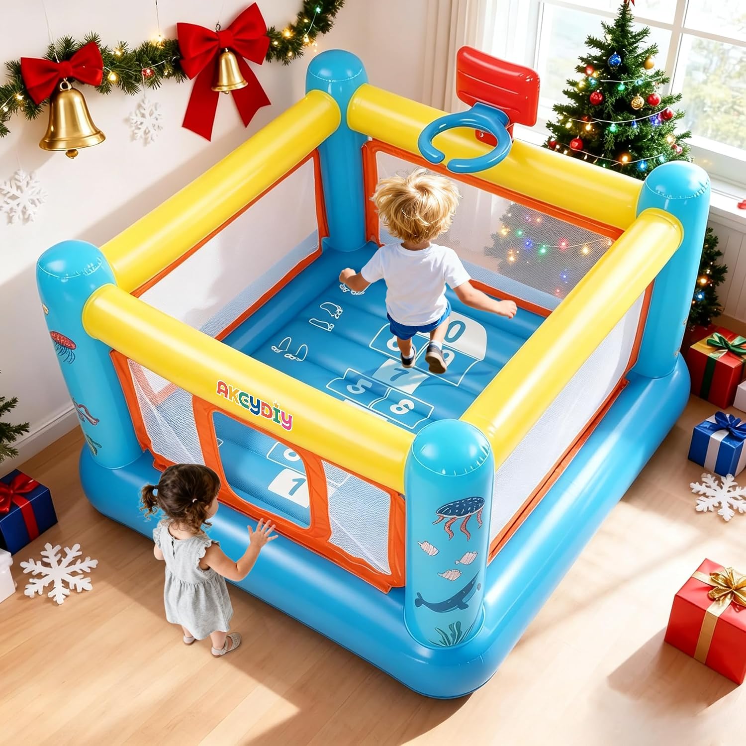 Structure gonflable, structure - Kids Outdoor Bounce House avis et prix