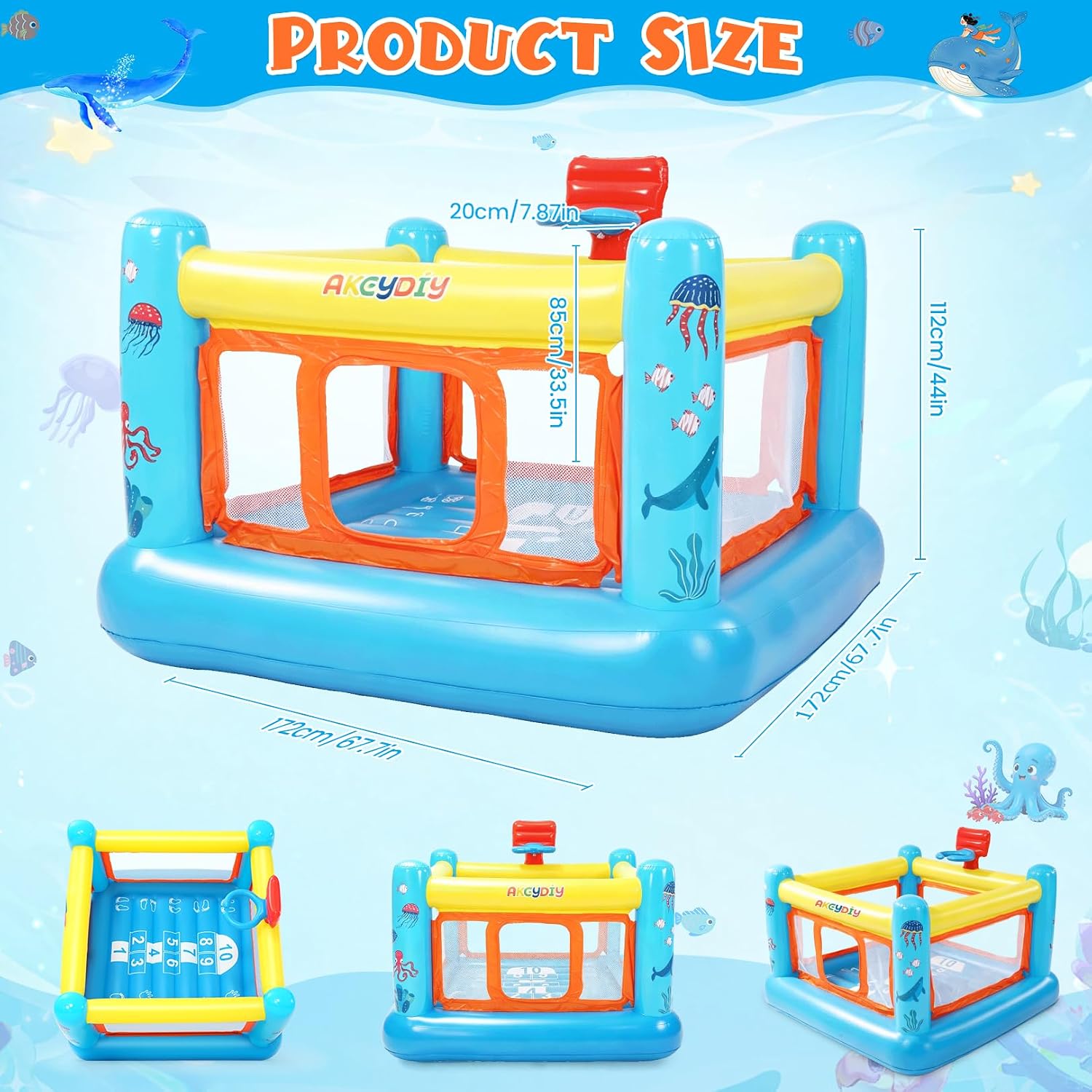 Structure gonflable, structure - Kids Outdoor Bounce House avis et prix