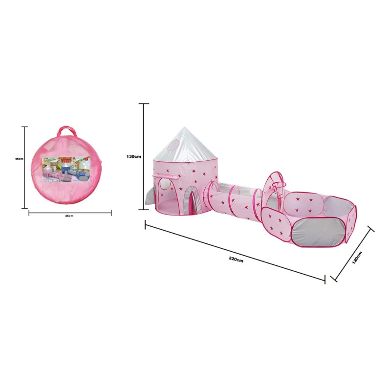 3 en 1 enfants tente maison Po - Outdoor Kids In An Indoor World avis et prix