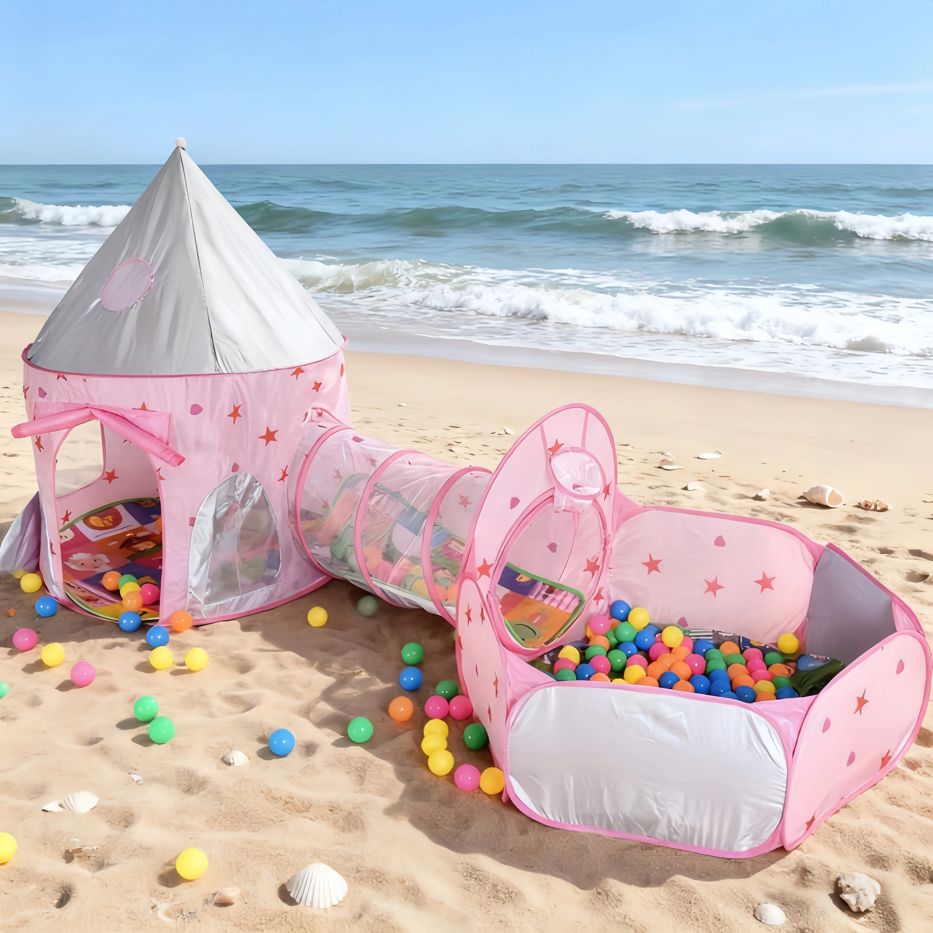 3 en 1 enfants tente maison Po - Outdoor Kids In An Indoor World avis et prix