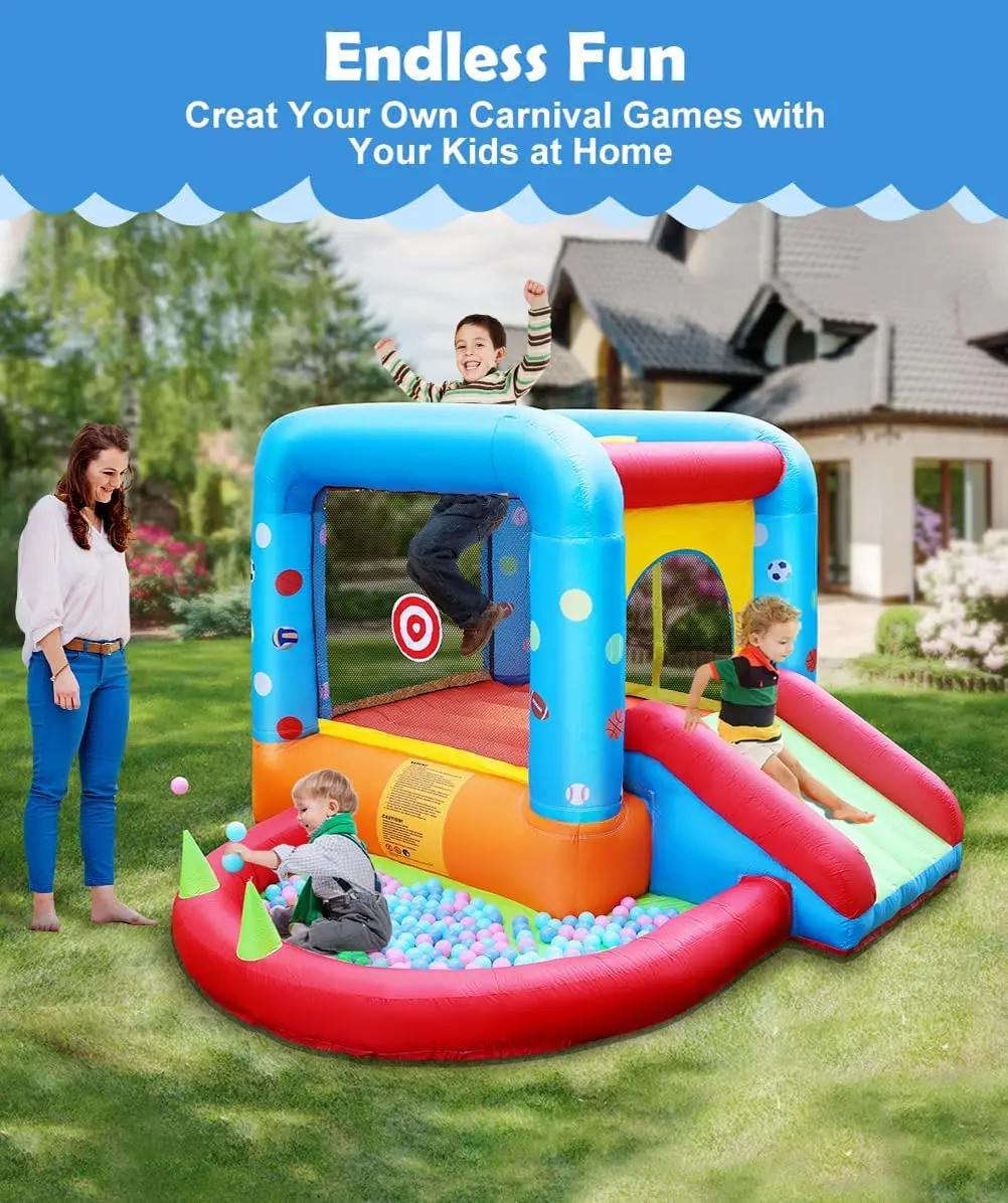 Château gonflable Step4Fun, to - Kids Outdoor Bounce House avis et prix