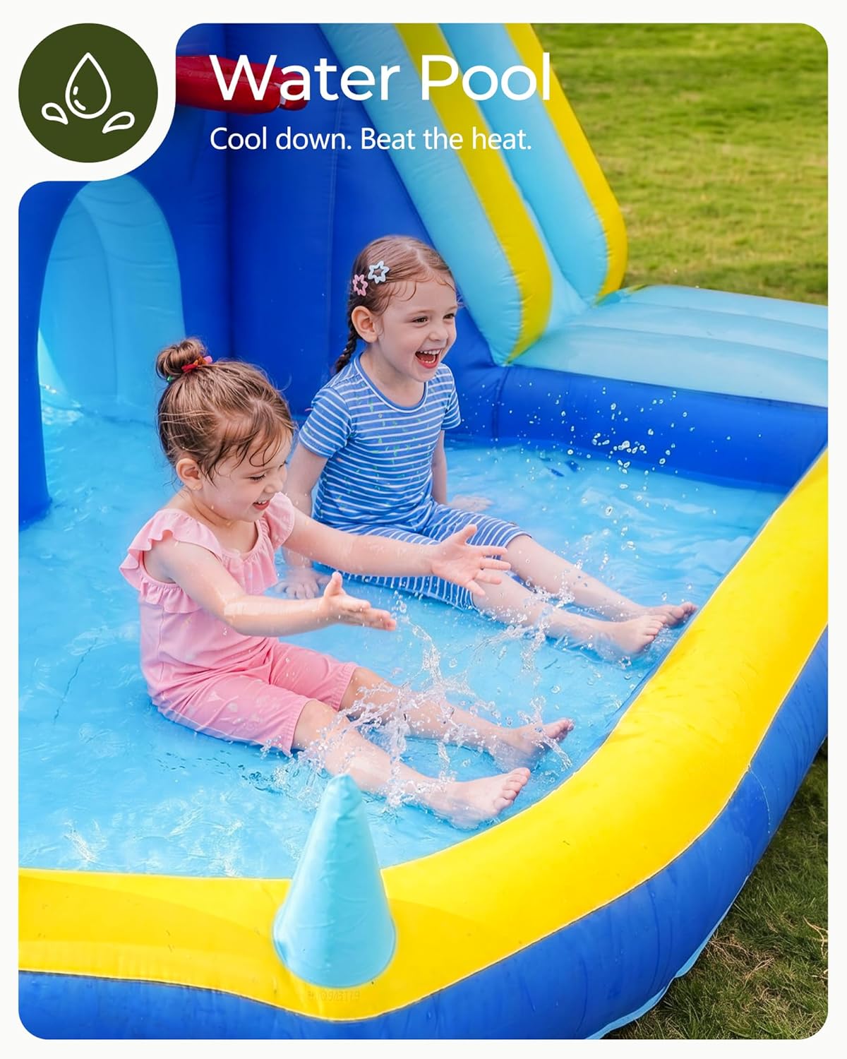 Toboggan aquatique gonflable p - Kids Outdoor Bounce House avis et prix