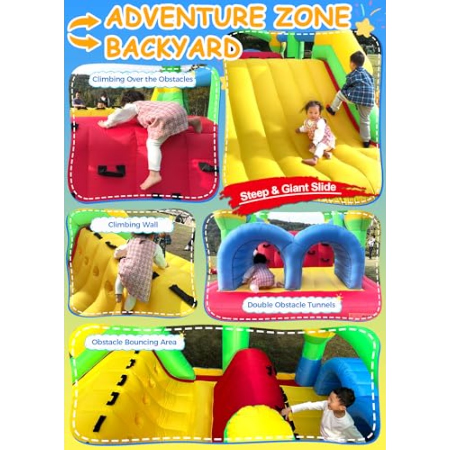 Structure gonflable d'extérieu - Kids Outdoor Bounce House avis et prix