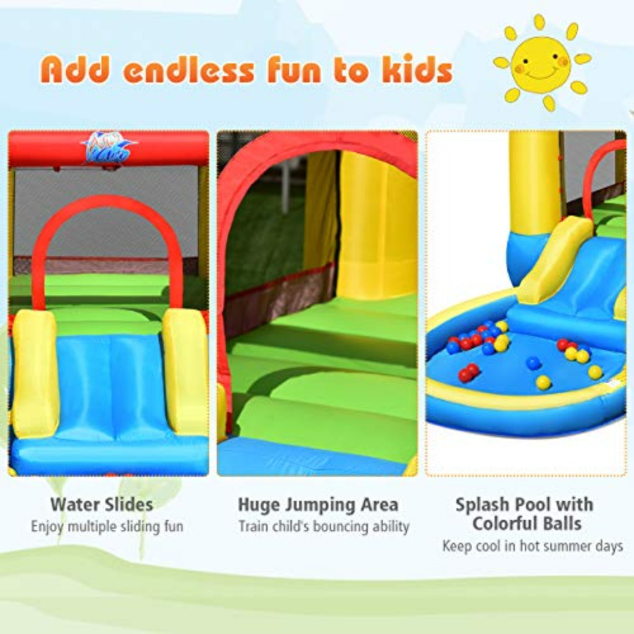 Structure gonflable de jardin  - Kids Outdoor Bounce House avis et prix