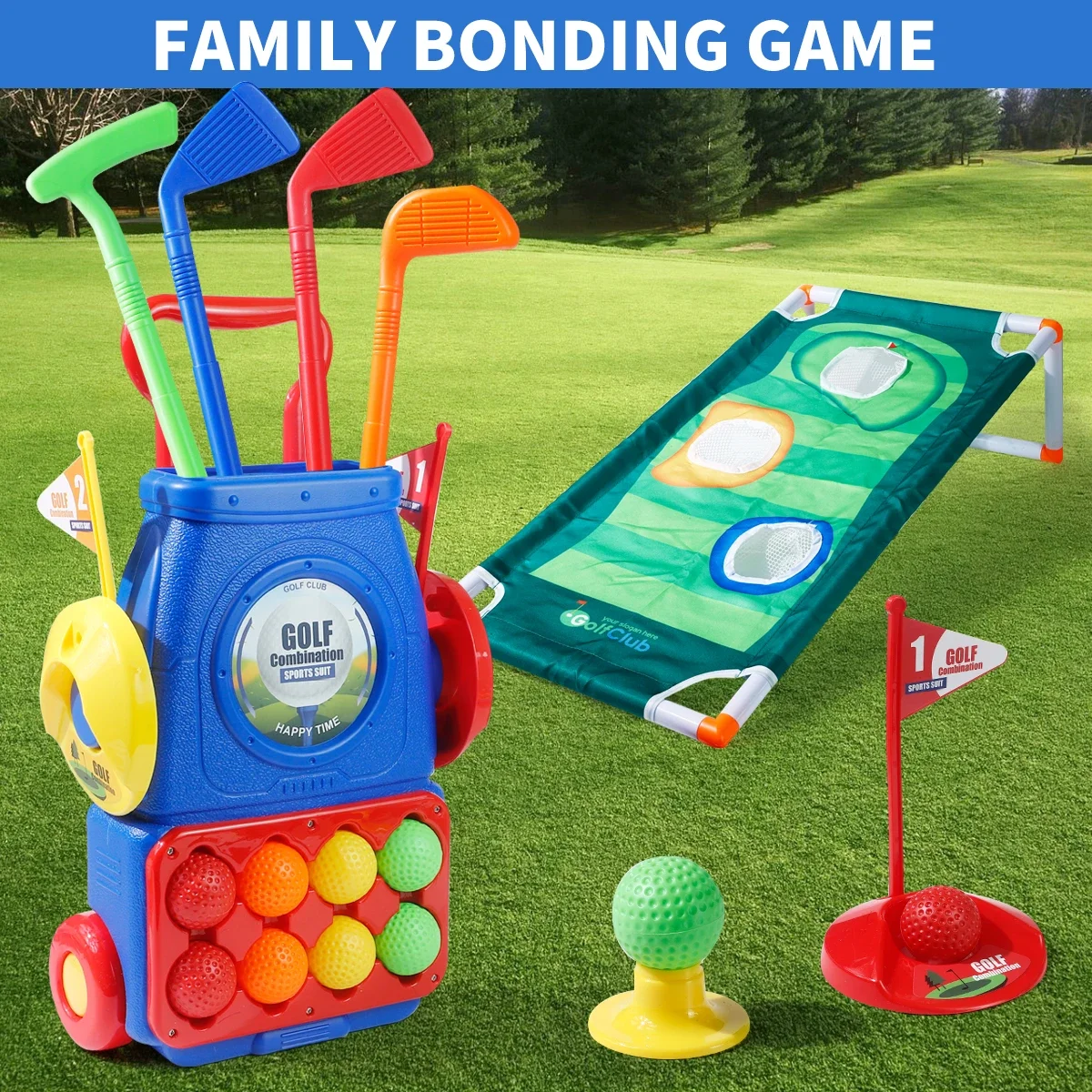 Ensemble de jeu de golf pour e - Kids Indoor Outdoor Cart avis et prix