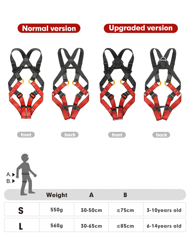 Ceinture de sécurité pour enfa - Kids Outdoor Climbing avis et prix