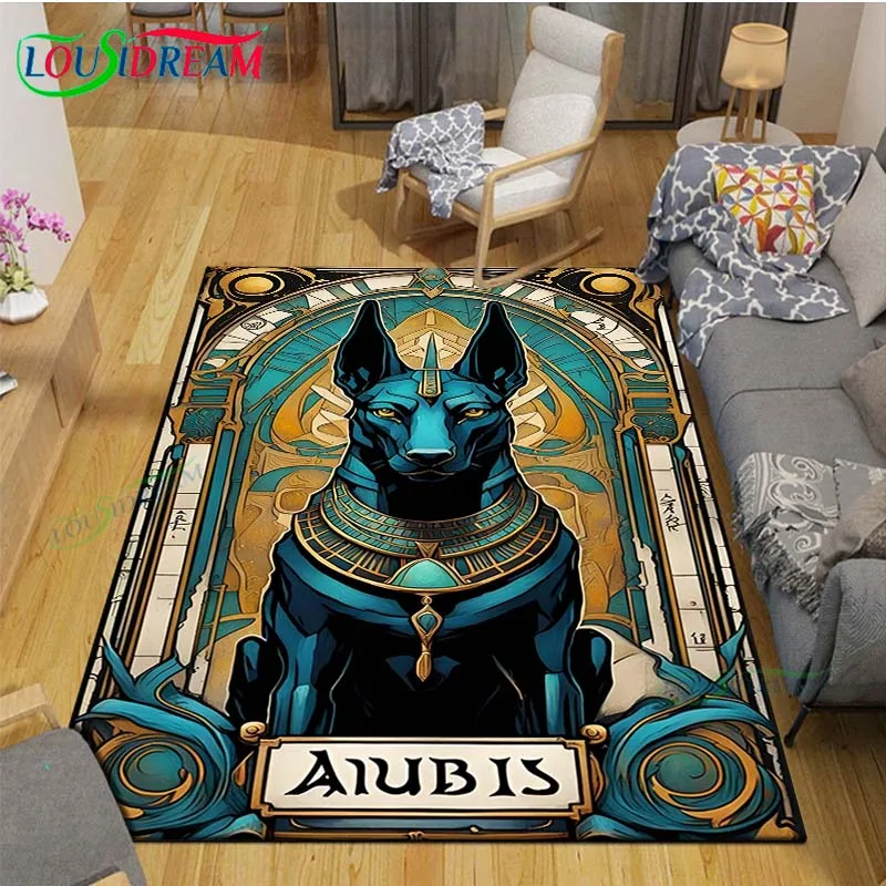Tapis imprimé pharaon égyptien - Kids Outdoor Yoga avis et prix