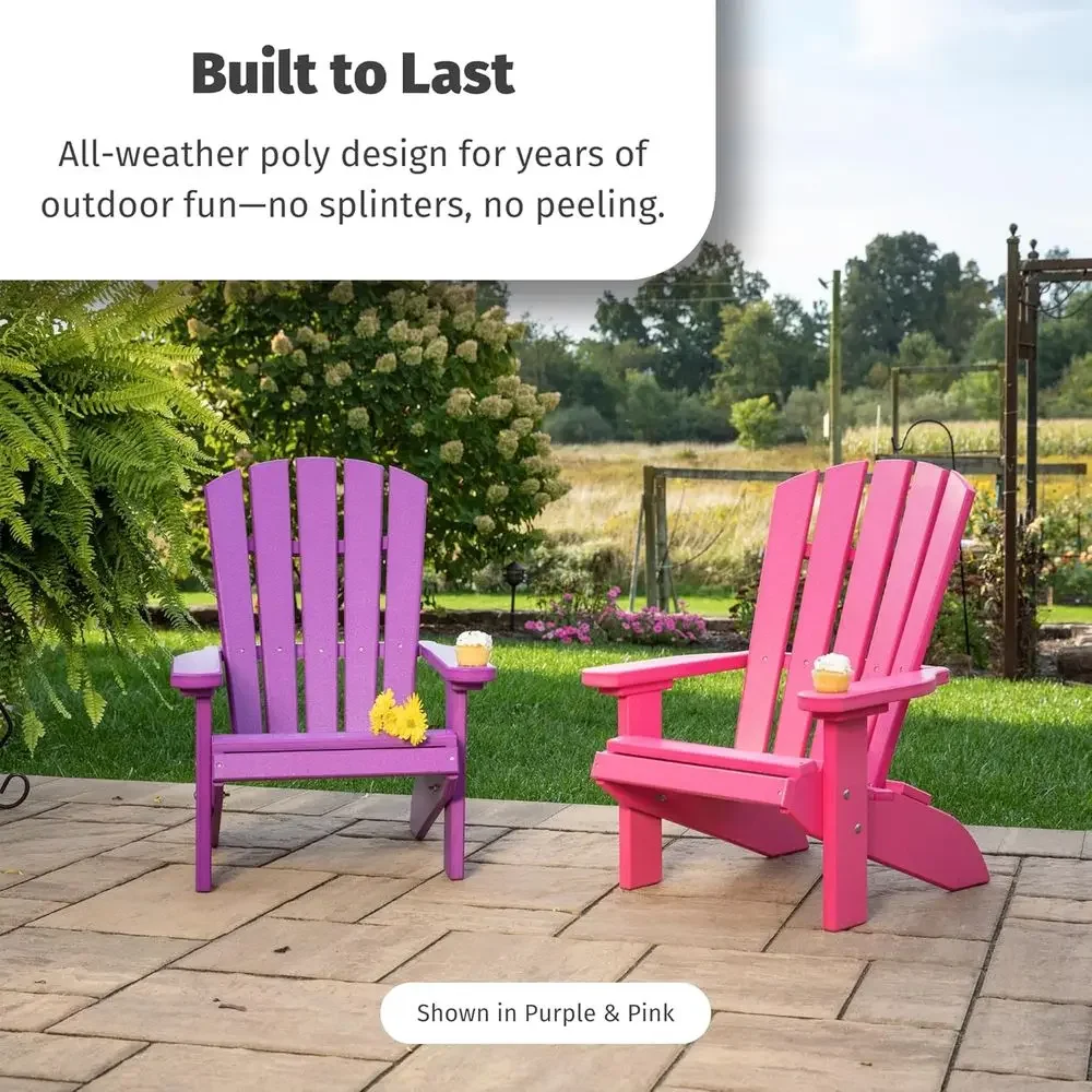 Chaise Adirondack Poly Kids, c - Kids Outdoor Adirondack Chair avis et prix