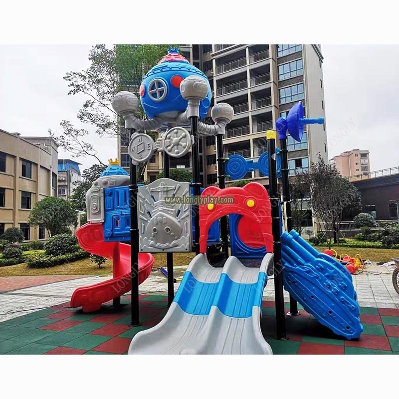 Toboggan en plastique pour enf - Kids Outdoor Park avis et prix