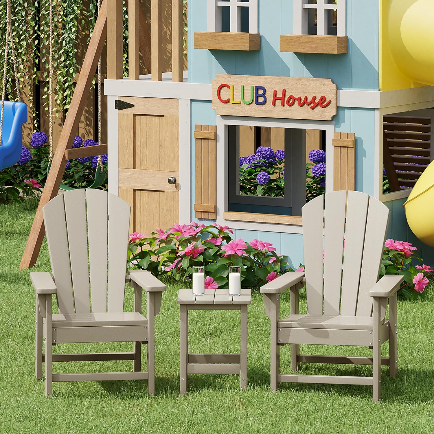 Ensemble de 2 chaises d'extéri - Kids Outdoor Lawn Chair avis et prix