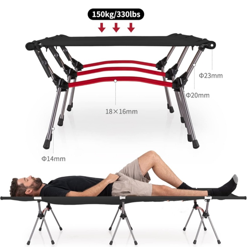Lit pliant de camping en plein - Kids Outdoor Daybed avis et prix