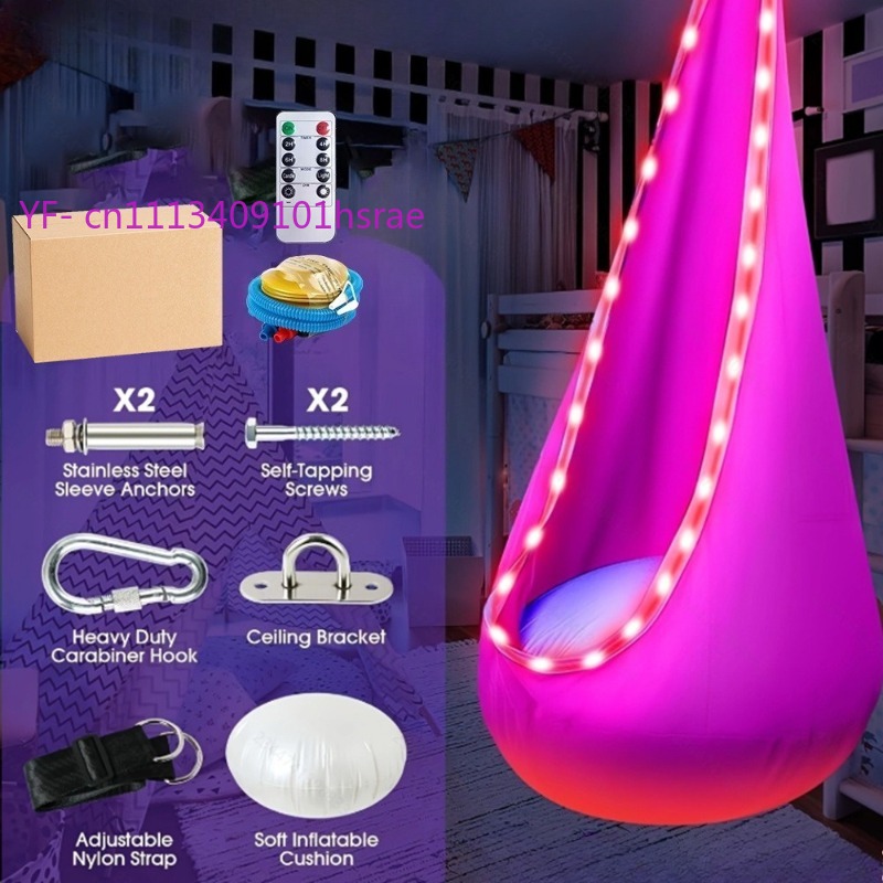 Hamac gonflable lumineux à LED - Kids Outdoor Hammock Chair avis et prix