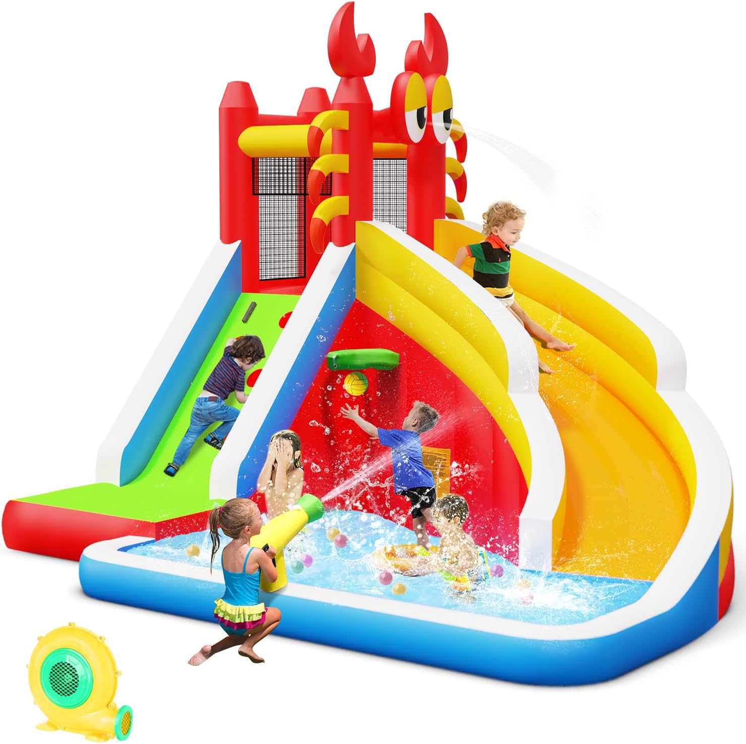 Grande structure gonflable ave - Kids Outdoor Climbing avis et prix
