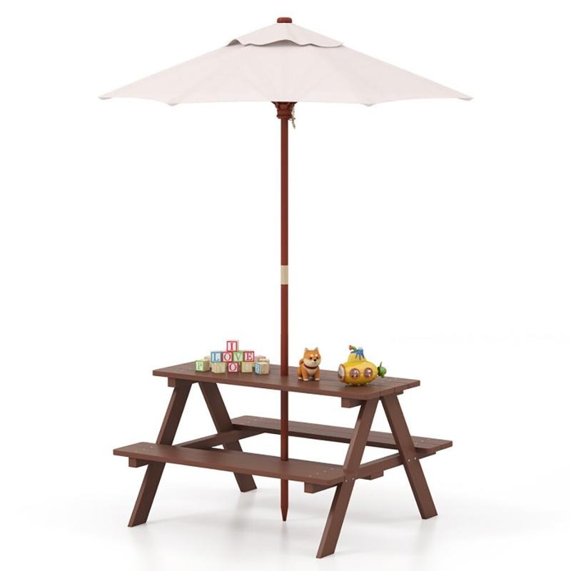Ensemble table et banc de piqu - Kids Outdoor Bench avis et prix