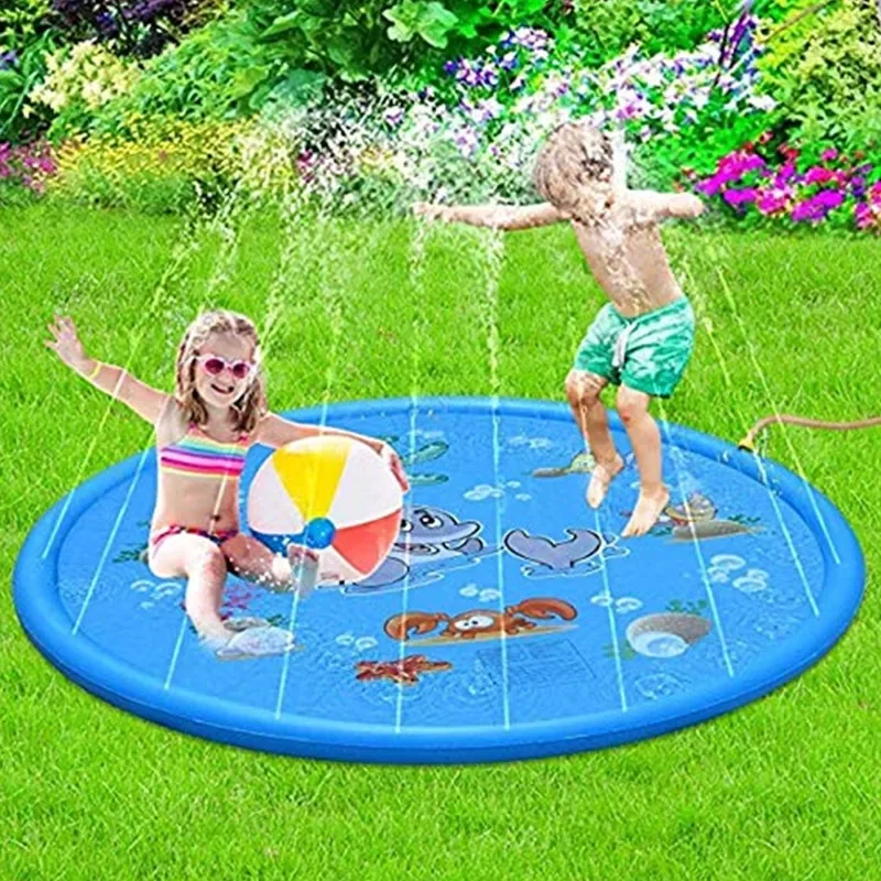 Tapis d'arrosage rond gonflabl - Kids Outdoor Play Yard avis et prix